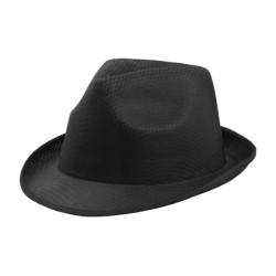 Štýlový letný klobúk čierny